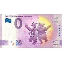 0 Euro Suvenýr Malta 2024 - Medvídek Pú