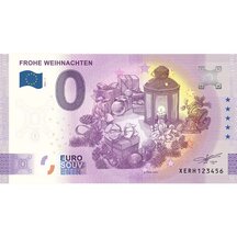 0 Euro Suvenýr Německo 2021 - Frohe Weihnachten - Anniversary