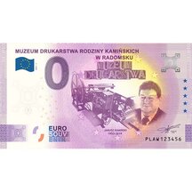 0 Euro Suvenýr Polsko 2021 - Muzeum Tiskařství Rodiny