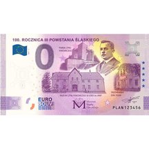 0 Euro Suvenýr Polsko 2021 - Výročí III. Slezského povstání