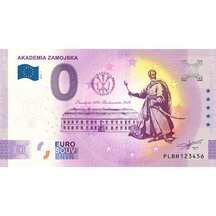 0 Euro Suvenýr Polsko 2022 - Akademia Zamojska