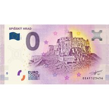 0 Euro Suvenýr Slovensko 2018 - Spišský Hrad