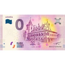 0 Euro Suvenýr Slovensko 2019 - Levoča