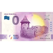 0 Euro Suvenýr Slovensko 2021 - Hrad Šomoška