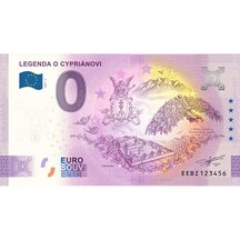 0 Euro Suvenýr Slovensko 2021 - Legenda o Cypriánovi