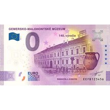 0 Euro Suvenýr Slovensko 2022 - Gemersko-malohontské muzeum