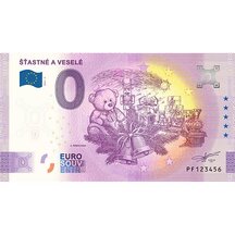 0 Euro Suvenýr Slovensko 2023 - Šťastné a veselé