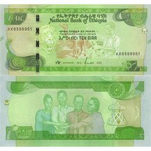 10 Birr 2020 Etiopie