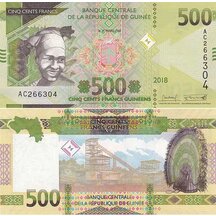 500 Franků 2018 Guinea