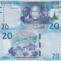 20 Maloti 2021 Lesotho