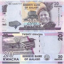 20 Kwacha 2016 Malawi