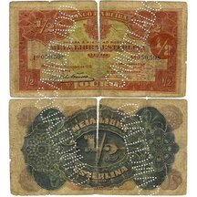 1/2 Libra 1919 Mosambik