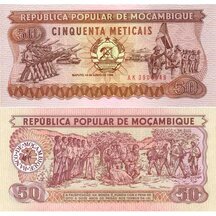 50 Meticais 1986 Mosambik
