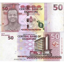 50 Emalangeni 2018 (2021) Svazijsko