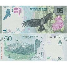 50 Pesos 2018 Argentina