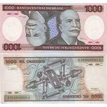 1000 Cruzeiros 1985 Brazílie