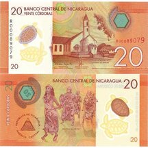 20 Córdobas 2014 Nikaragua