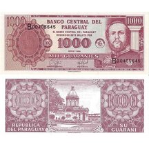 1000 Guaraní 1998 Paraguay