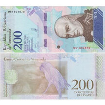 200 Bolívares 2018 Venezuela