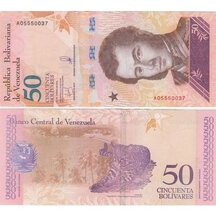 50 Bolívares 2018 Venezuela