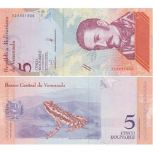 5 Bolívarů 2018 Venezuela