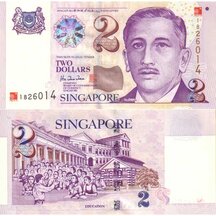 2 Dolary 2000 Singapur