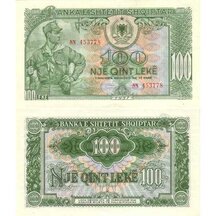 100 Lek 1957 Albánie