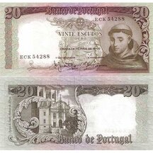 20 Escudos 1964 Portugalsko