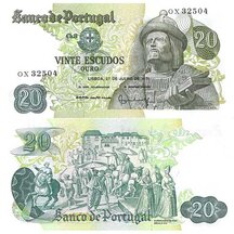 20 Escudos 1971 Portugalsko
