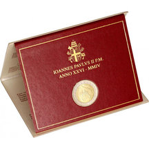 2 EURO Vatikán 2004