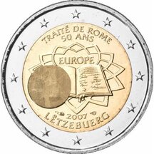 2 EURO Lucembursko 2007 - Římská smlouva
