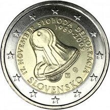 2 EURO Slovensko 2009 - 20. výročí 17. listopadu