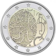 2 EURO Finsko 2010 - Měnový dekret