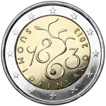 2 EURO Finsko 2013 - Parlament