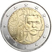 2 EURO Francie 2013 - Pierre de Coubertin