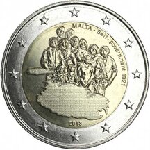2 EURO Malta 2013 - Autonomní vláda