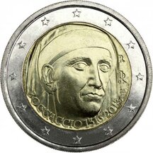 2 EURO Itálie 2013 - Giovanni Boccaccio