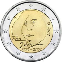 2 EURO Finsko 2014 - Tove Jansson