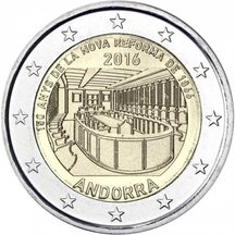 2 EURO Andorra 2016 - Nová reforma
