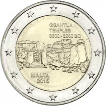 2 EURO Malta 2016 - Chrámy Ggantija