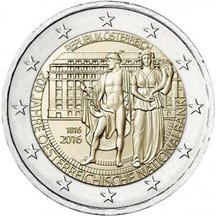 2 EURO Rakousko 2016 - Národní banka