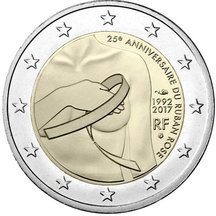 2 EURO Francie 2017 - Růžová stuha