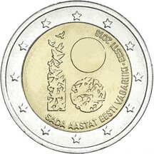 2 EURO Estonsko 2018 - 100. výročí nezávislosti