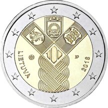 2 EURO Litva 2018 - Století pobaltských států