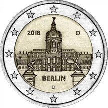 2 EURO Německo 2018 - Spolková země Berlín D