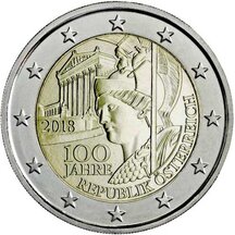 2 EURO Rakousko 2018 - Republika