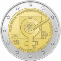 2 EURO Belgie 2023 - Volební právo žen