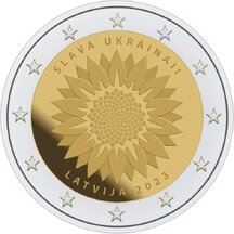 2 EURO Lotyšsko 2023 - Sláva Ukrajině