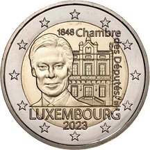 2 EURO Lucembursko 2023 - Lucemburský parlament
