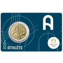 2 EURO Francie 2024 - Olympijské hry 2024 (modrá) A